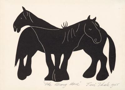 The wrong horse; Eric THAKE; 1955; 1977.07; © Estate of the artist