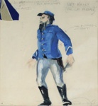 Ned Kelly in Police Uniform; Desmonde DOWNING;Our best efforts have been made to locate the copyright owner of this work. If you have any information please contact us via copyright@benalla.vic.gov.au