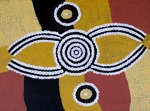 Spider dreaming; Billy Stockman TJAPALTJARRI; c. 1990 - 1998; 2008.19; © Estate of the artist l Aboriginal Artists Agency Ltd 