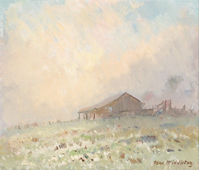 Winter morning, Ruffy; Max MIDDLETON; c. 1922-2013; 1988.63; © Estate of the artist