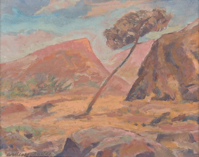 MacDonnell Ranges, Central Australia; William FRATER; 1938; 1983.05 © Estate of the artist