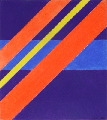 Diagonal composition, 1966; Gunter CHRISTMANN; 1966; 1992.11