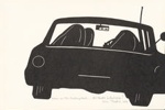 Nuns on the Geelong Road ... Oil sheiks to Bahrein ?; Eric THAKE; 1969; 1977.06; © Estate of the artist