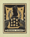 Bookplate for Francis Clune; Adrian FEINT; 1931; 2004.048; © Estate of the artist