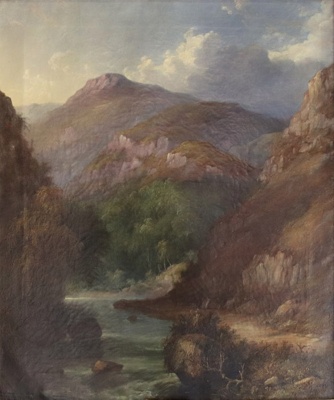 Mountain River; J. H. CARSE; 1866; 1985.17