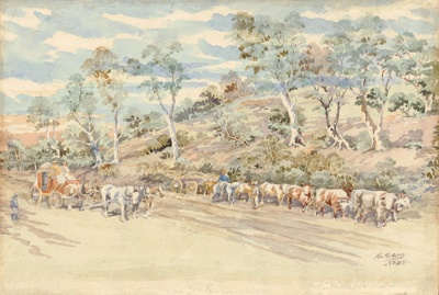 Coach route, Strathbogies; Arthur ESAM; 1885; 1981.62