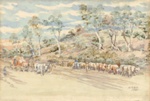 Coach route, Strathbogies; Arthur ESAM; 1885; 1981.62