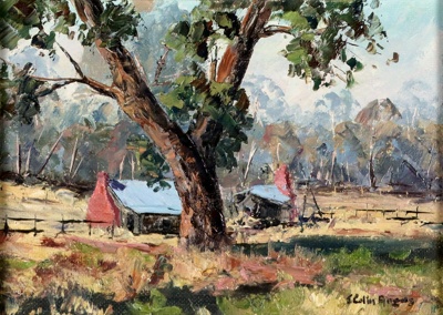 Old Bontherambo; J. Colin ANGUS; c.1922-1981; Our best efforts have been made to locate the copyright owner of this work. If you have any information please contact us via copyright@benalla.vic.gov.au