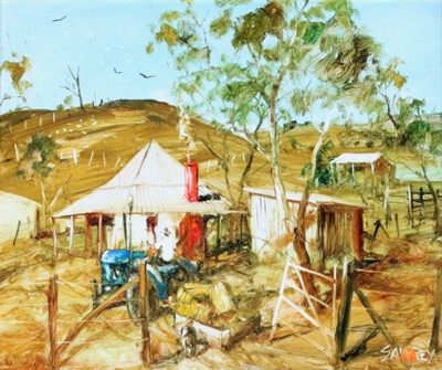 Lurg farm, Benalla; Hugh SAWREY; Not dated; 1987.29; © The Estate of Hugh Sawrey