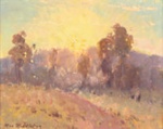 Sunset, Gippsland; Max MIDDLETON; Not dated; 1988.64; © Estate of the artist