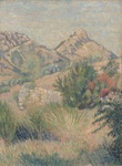 Mt Tourris, Toulon; Lucien PISSARRO; 1939; 1993.060