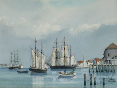 Sailing ships; Dorca Charles SEWELL; Not dated; 1988.42