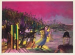 Mrs Reardon at Glenrowan; Sidney NOLAN; 1971; 1975.19; © Sidney Nolan Trust/Bridgeman Images