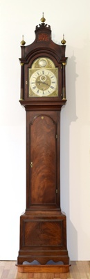 Mahogany cased grandfather clock; James PEPPER; c. 1700 - 1800; 1993.133