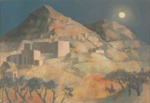 Evening landscape; Justin O'BRIEN; c. 1968; 1980.42; © Courtesy of the Estate of the Artist