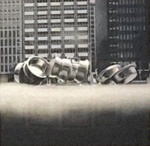 [mock up of 'Lock Span' at scale]; John SCOTT; 1969; 2025.031; We have been unable locate the copyright owner of this work. If you have information please contact: copyright@benalla.vic.gov.au