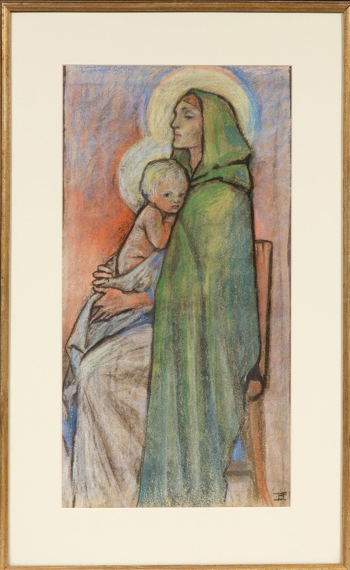 The Irish Madonna Beatrice Glenavy Irish b. 1881 d. 1970 c