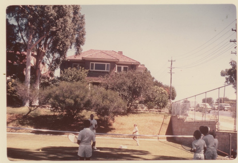 Tennis Courts, 1973; 1973; 1973/11 eHive