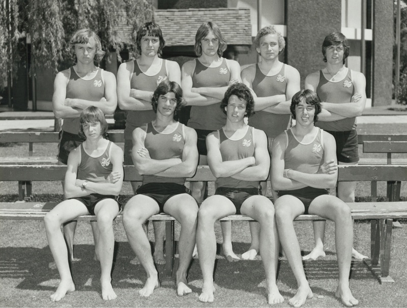 Photograph Rowing First V111 1976 Wesley College Perth ; 1976; 1976/11
