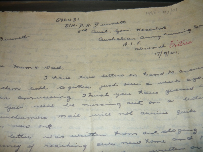 15 Personal Letters from Dorothea Burnett; 1995.007 | eHive