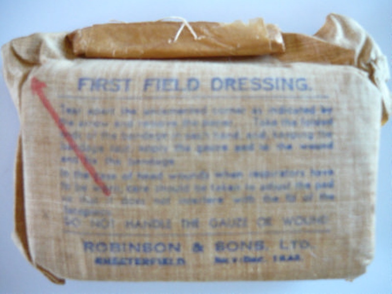 First Field Dressing in Pack; 2011.150 eHive