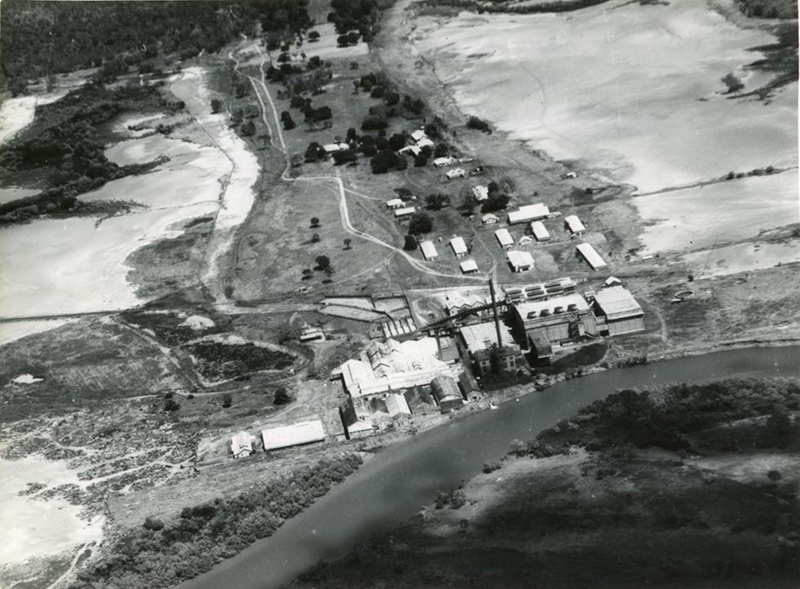 Alligator Creek Meat works plant, aerial view, Townsville; TMML0062 eHive