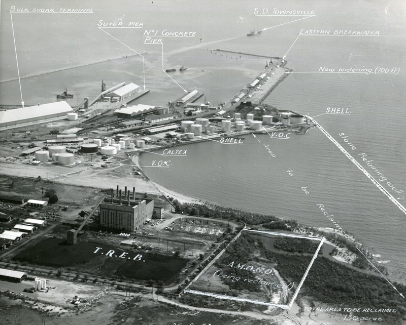 Aerial view of inner harbour and swing basin. Arch Fraley Photography ...