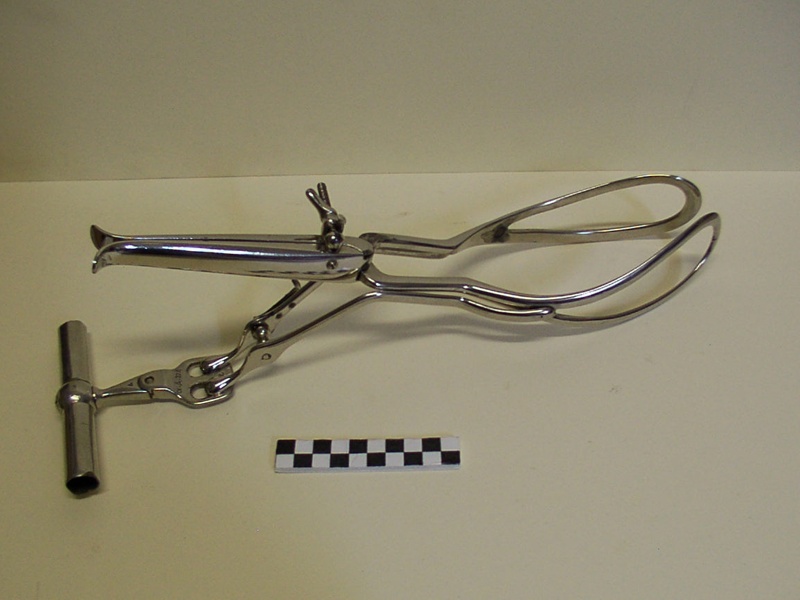 Obstetric forceps; c. early 20th century; 01.A.224 eHive