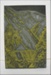 Print Block Depicting Mountains; N.M.A; 1960s; A.00179