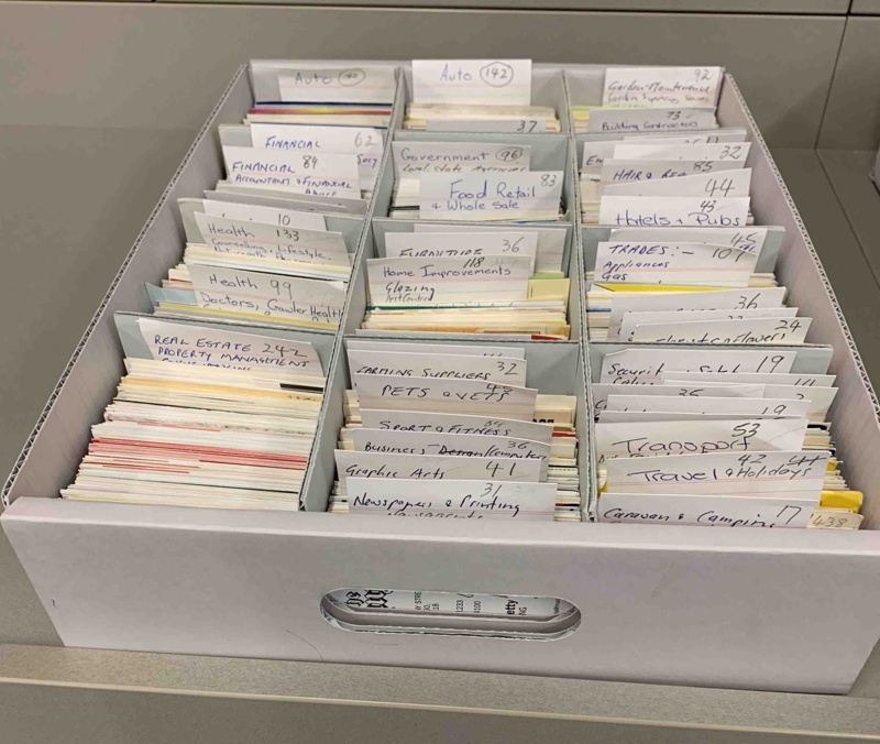 Business Cards Collection; C0532447005 | eHive