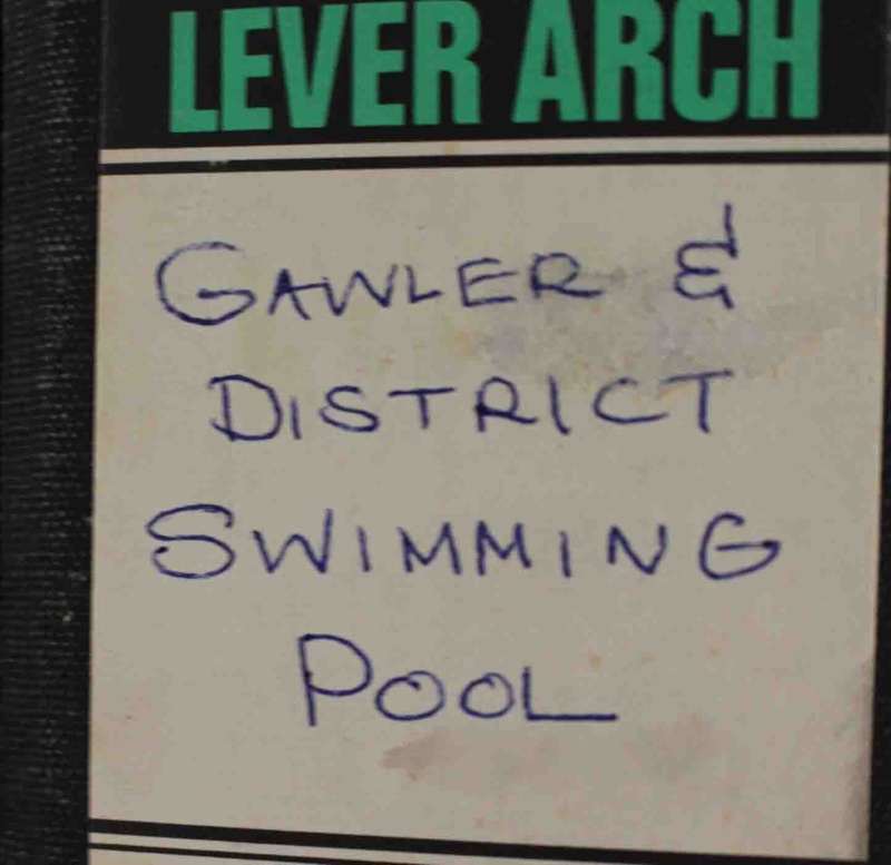 Gawler and Districts Swimming Pool Inc Archives; Gawler Swimming Pool