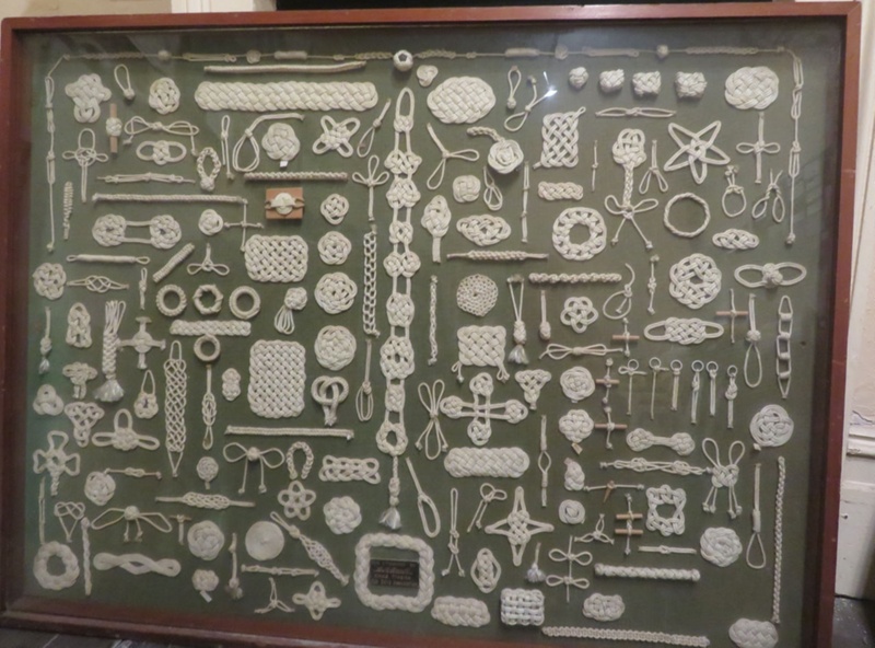 Framed Knot Display board; 1986; 2009.173 eHive