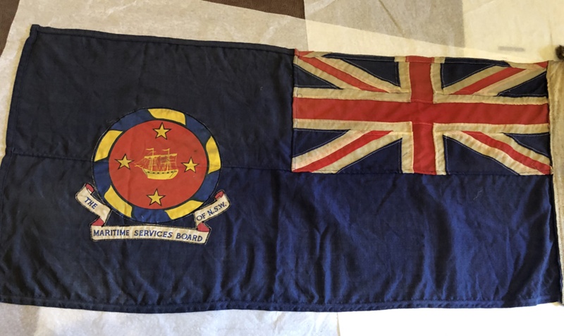 MSB Flag blue background ; 2009.116 | eHive