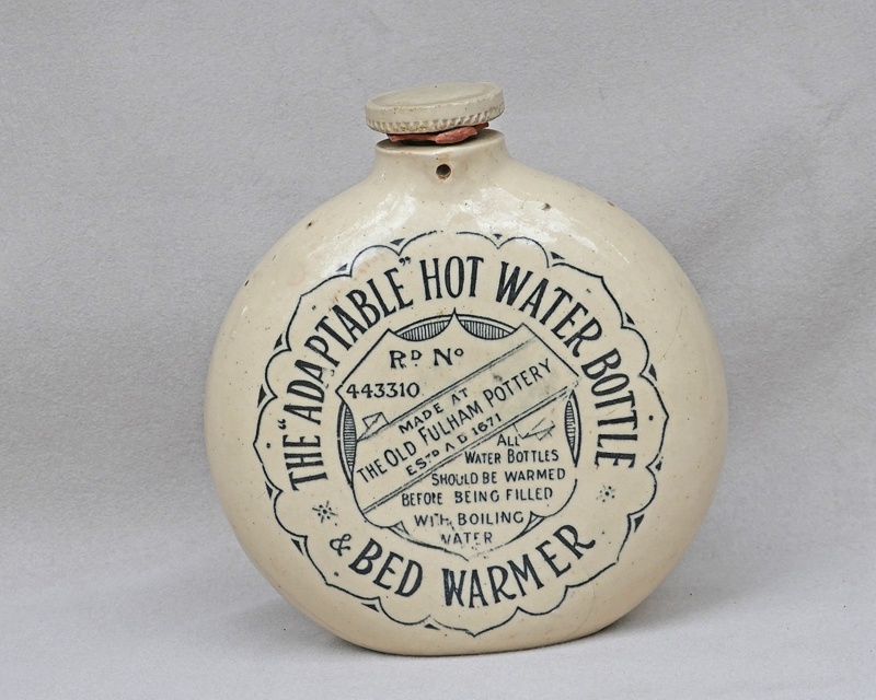 Hot Water Bottle; The Old Fulham Pottery; C1984.0760 eHive