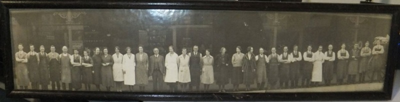 Photograph, Wardells staff, Christchurch