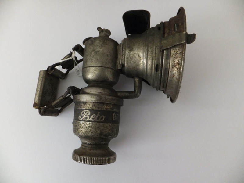 Lamp, Miller's carbide bicycle lamp; H Miller and Co; GL.DOM.051