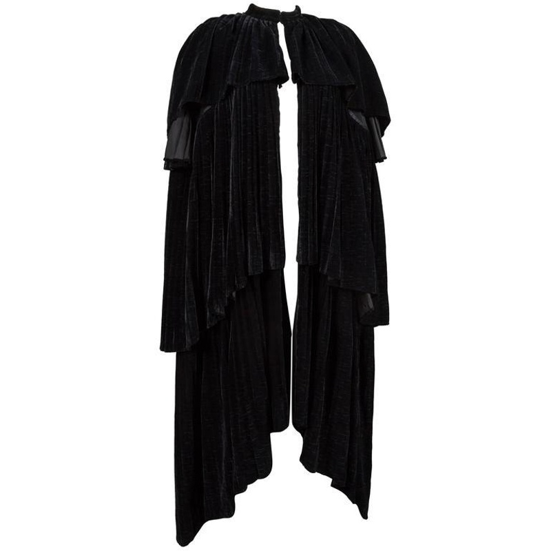 velvet evening cape