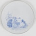 Plate, breakfast, china, white, illustration, blue, of house in Willoughby.; Thomas of Germany; 20.6.1978; 200.30