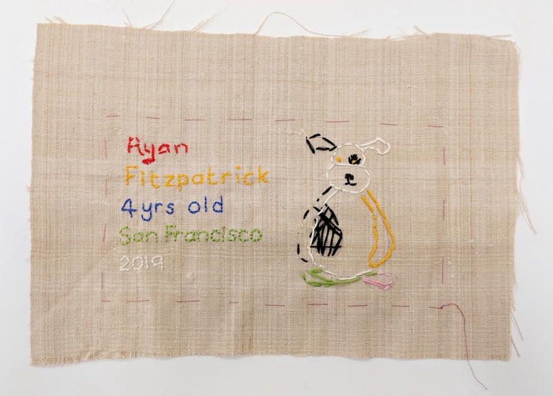 World s Longest Band Sampler Project Ryan Fitzpatrick 2019 2019 BS 3 world-s-longest-band-sampler-project-ryan-fitzpatrick-2019-2019-bs-3