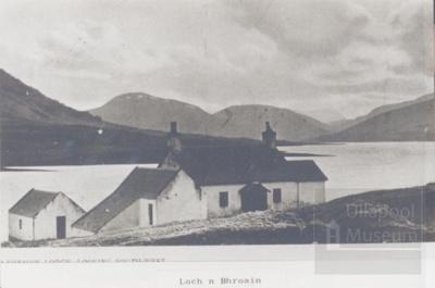 House at Loch a bhraoin; ULMPH 2000 0589 