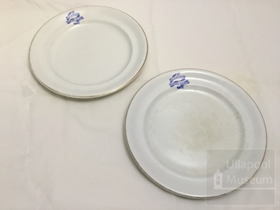 2 Ullapool parish church plates; ULM ACC 1997 194 a and b | eHive