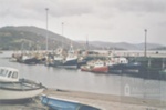 Boats berthed at Ullapool pier; 2000; ULMPH 2000 1009