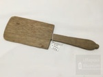 Pair of butter clappers; ULM 2000 015 a and b 