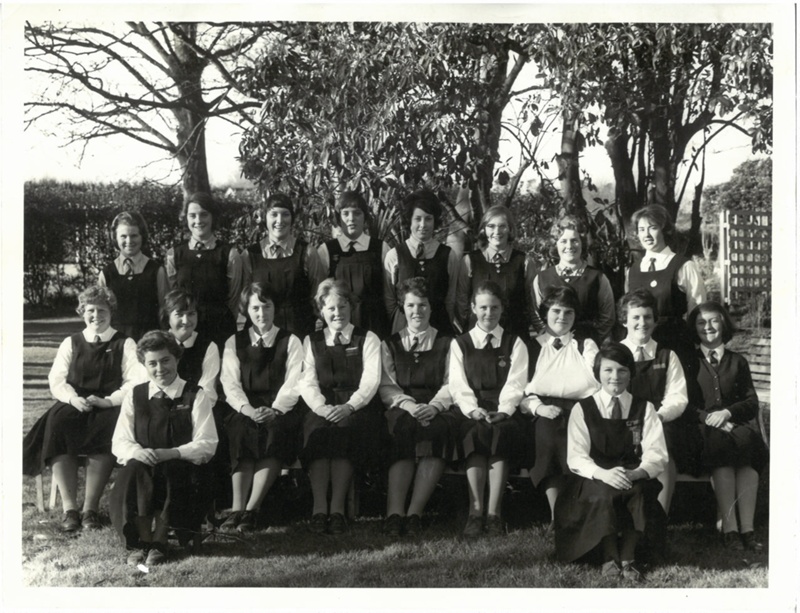 Photograph of Early Villa Maria Students; Villa Maria College; 1962