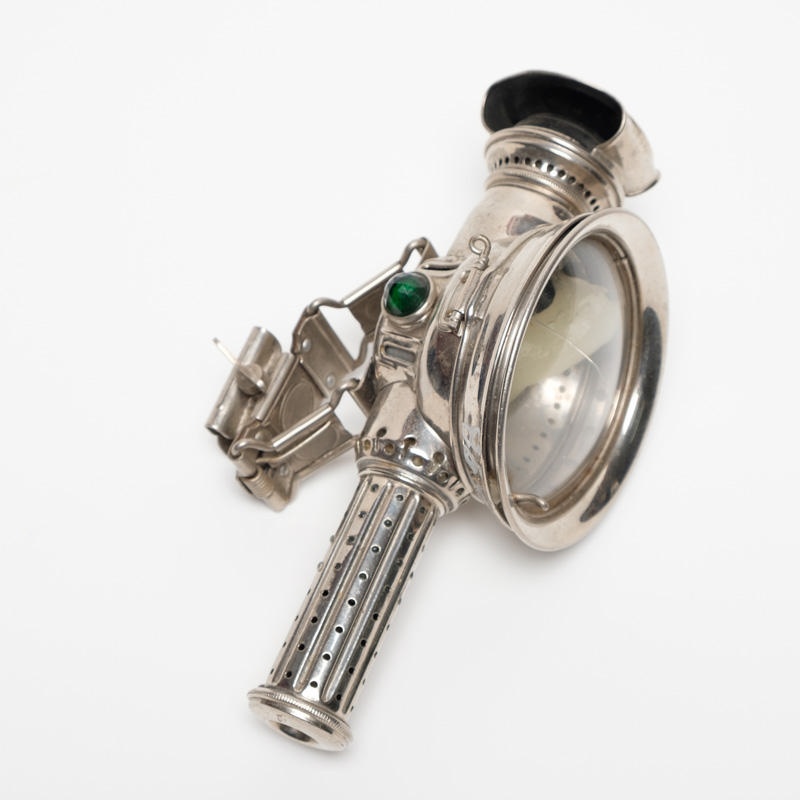 illumination, bicycle lamp; Herm.Riemann; 1900?; RX.1975.98 | eHive