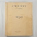 Book, Hydrotown; W.J. Campbell; 1957; RX.2018.55