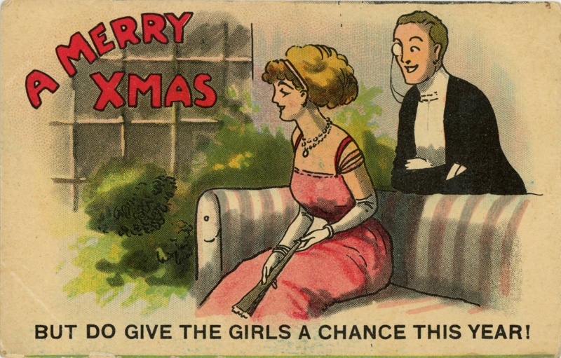 Postcard: A Merry Xmas; GWL-2022-26-42
