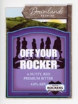 Coaster: Off Your Rocker; Downland's Brewery; 2014-15; GWL-2015-140-9