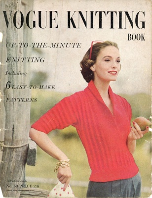 Vogue Knitting Book No. 50; The Condé Nast Publications Ltd; 1957; GWL-2022-114-3