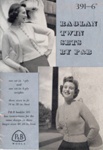 Knitting pattern: Raglan Twin Sets; P&B Wools No. 391; GWL-2015-34-32